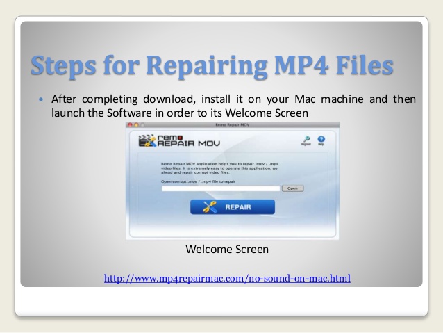 mp4 video repair for mac